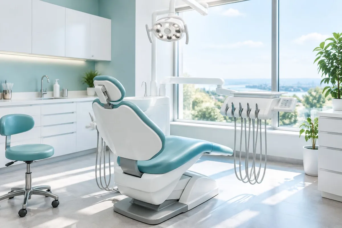 Modern dental treatment room