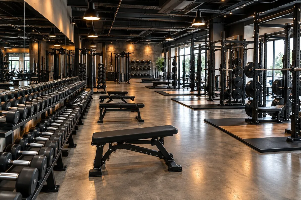 Gym floor (AI-generated)