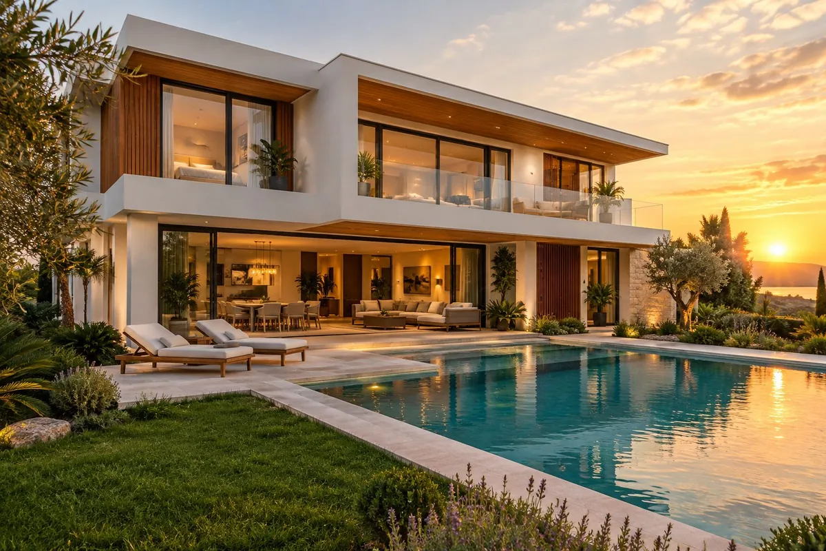 Palm Grove Villa (AI-generated)