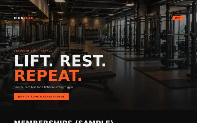 Ironclad Gym preview