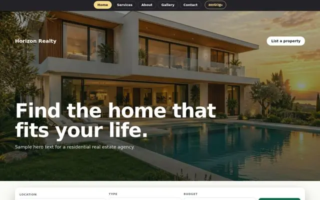 Horizon Realty preview