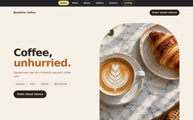 Beanline Coffee preview