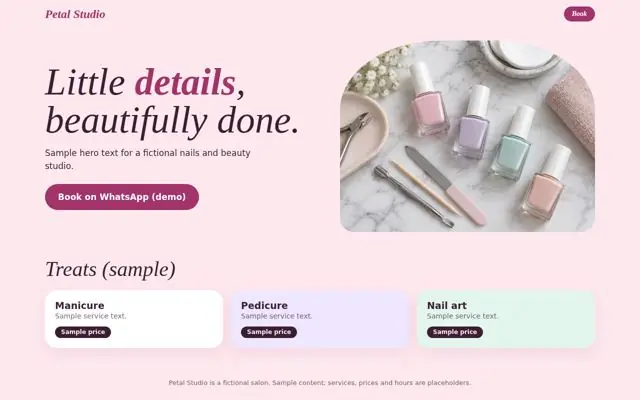 Petal Studio preview