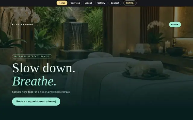Luna Retreat preview