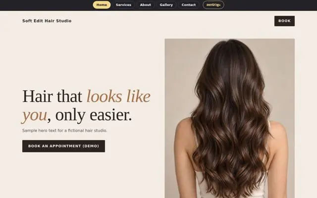 Soft Edit Hair Studio preview