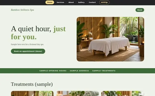 Bamboo Stillness Spa preview